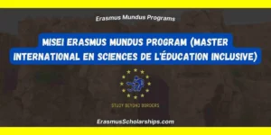 MISEI Erasmus Mundus Program (Master International en Sciences de l'Éducation Inclusive)