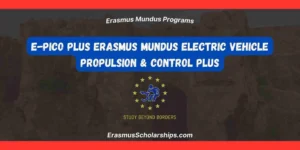 E-PiCo Plus Erasmus Mundus Electric vehicle PropulsIon & COntrol Plus