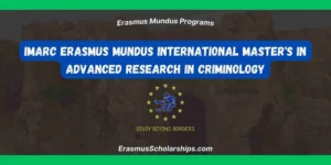 IMARC Erasmus Mundus International Master's in Advanced Research in Criminology