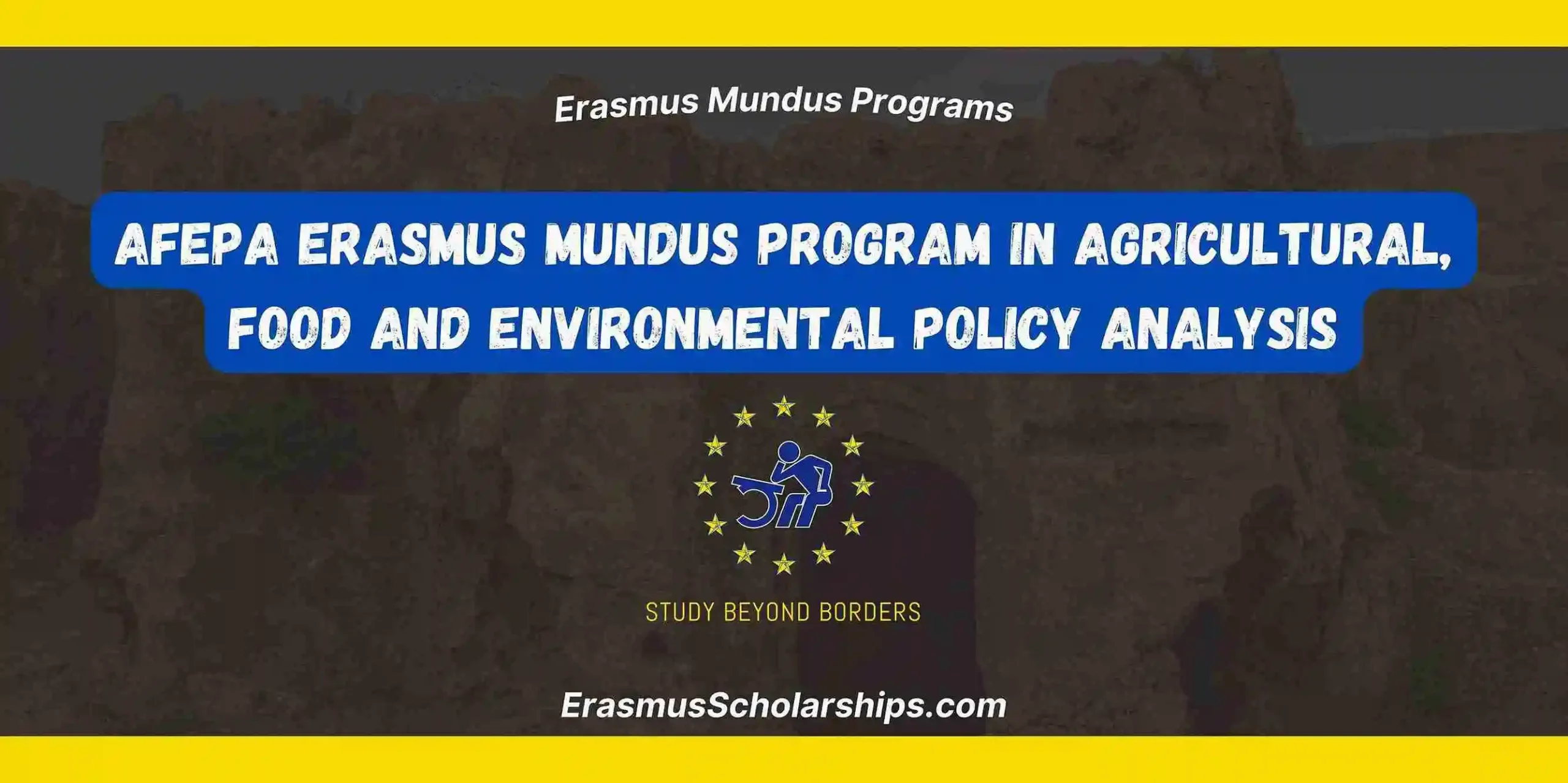 AFEPA Erasmus Mundus Program in Agricultural, Food and Environmental Policy Analysis