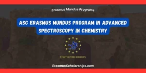 ASC Erasmus Mundus Program in Advanced Spectroscopy in Chemistry