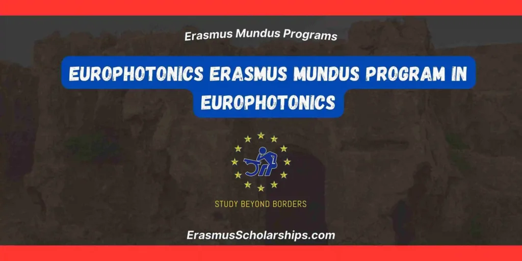 EUROPHOTONICS Erasmus Mundus