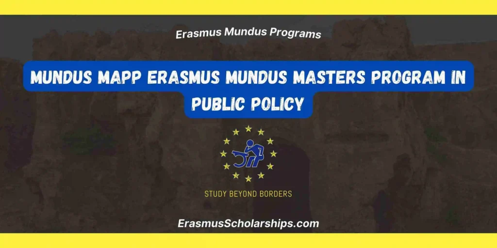 MUNDUS MAPP Erasmus Mundus