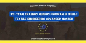 WE-TEAM Erasmus Mundus